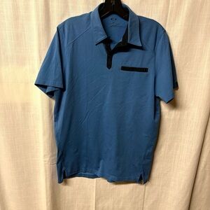 Oakley Men's Blue Polo Shirt